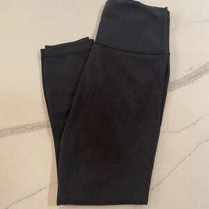 Lululemon Black Wunder Train High-Rise Crop 23”
